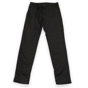 J BRAND Black Paz Slim Taper Sateen Fabric Skinny Jeans Pants Size 27